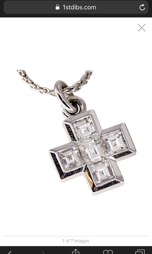 1stdibs bulgari diamond necklace