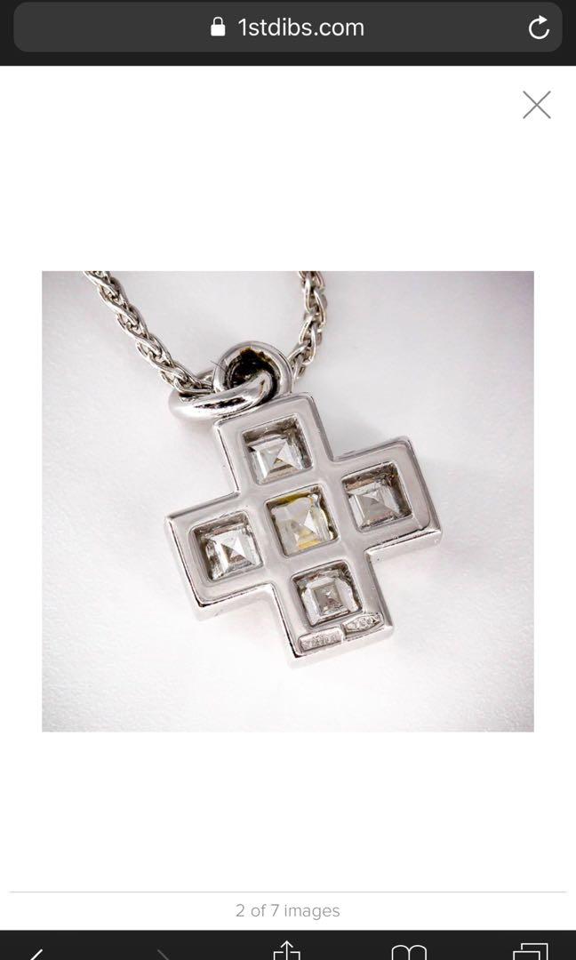 1stdibs bulgari diamond necklace