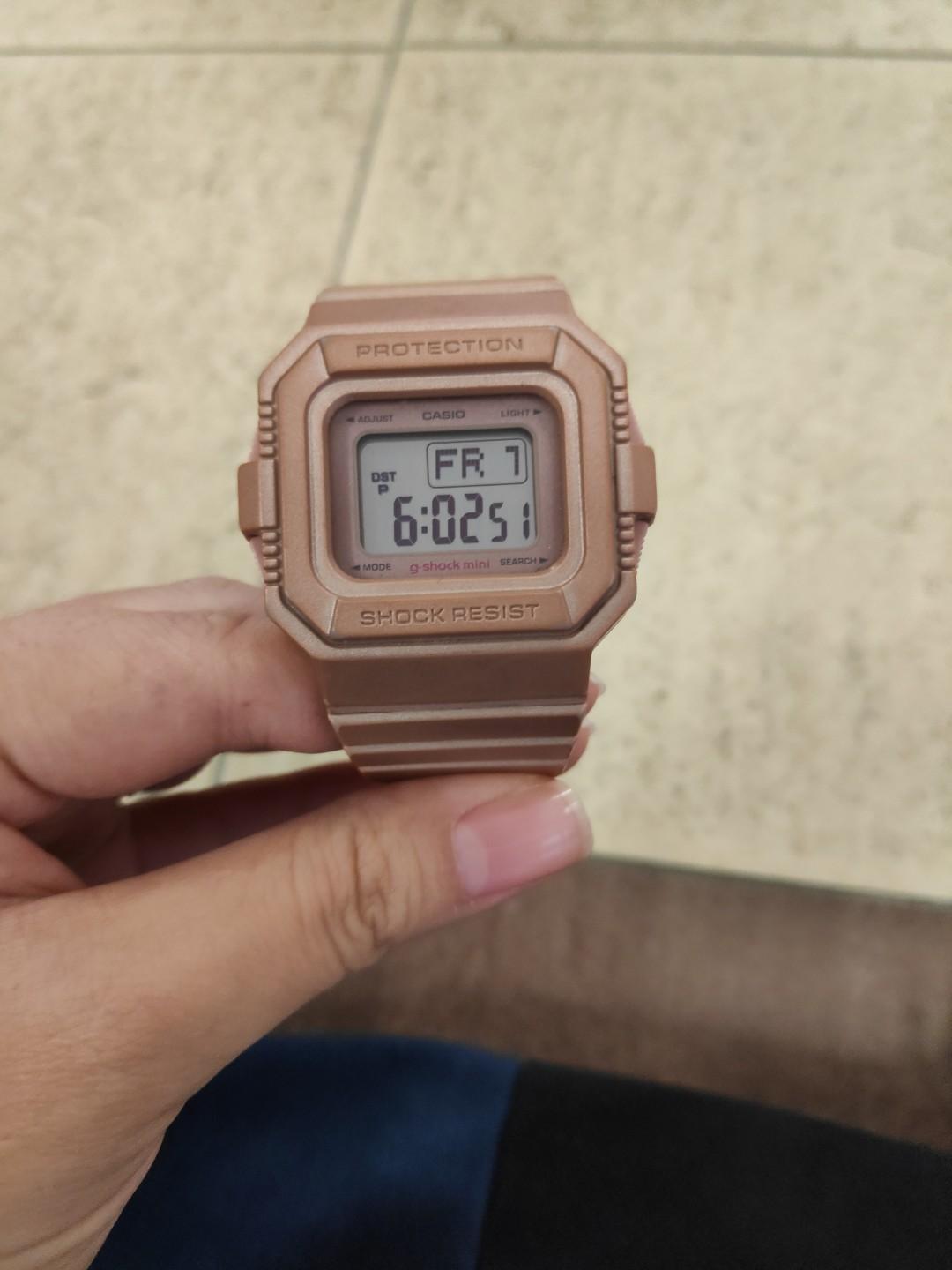 Casio Watch Gshock Mini Pink Women S Fashion Watches On Carousell