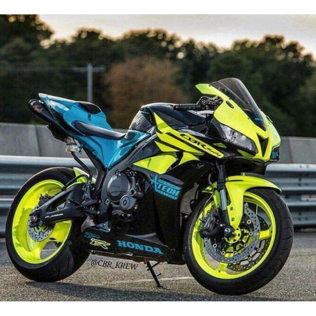 Honda cbr600rr зеленый