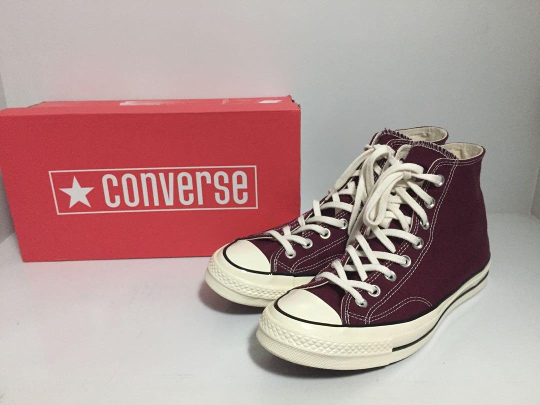 converse chuck taylor burgundy