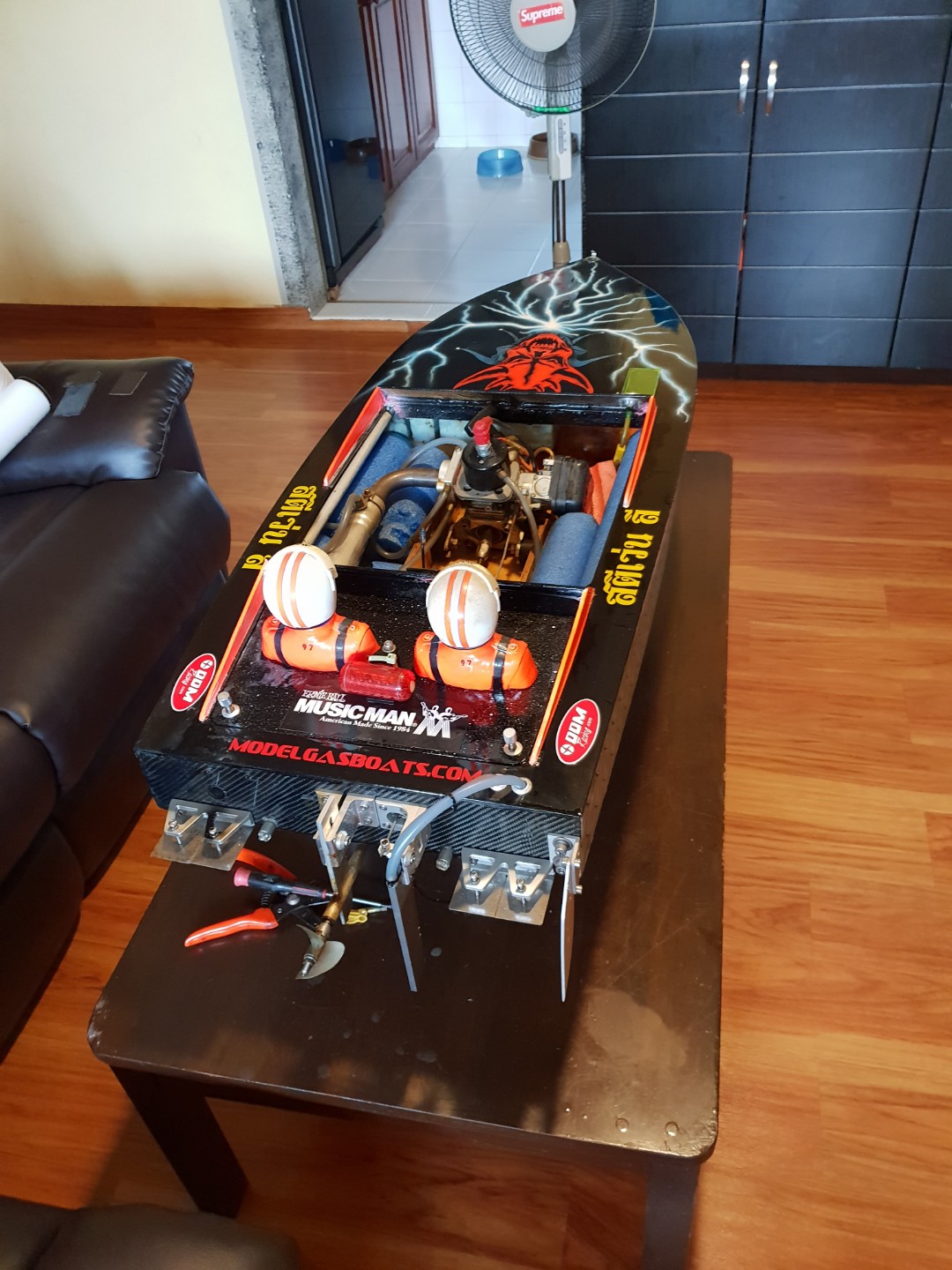 Customized built gas powered crackerbox, Furniture & Home Living, Home