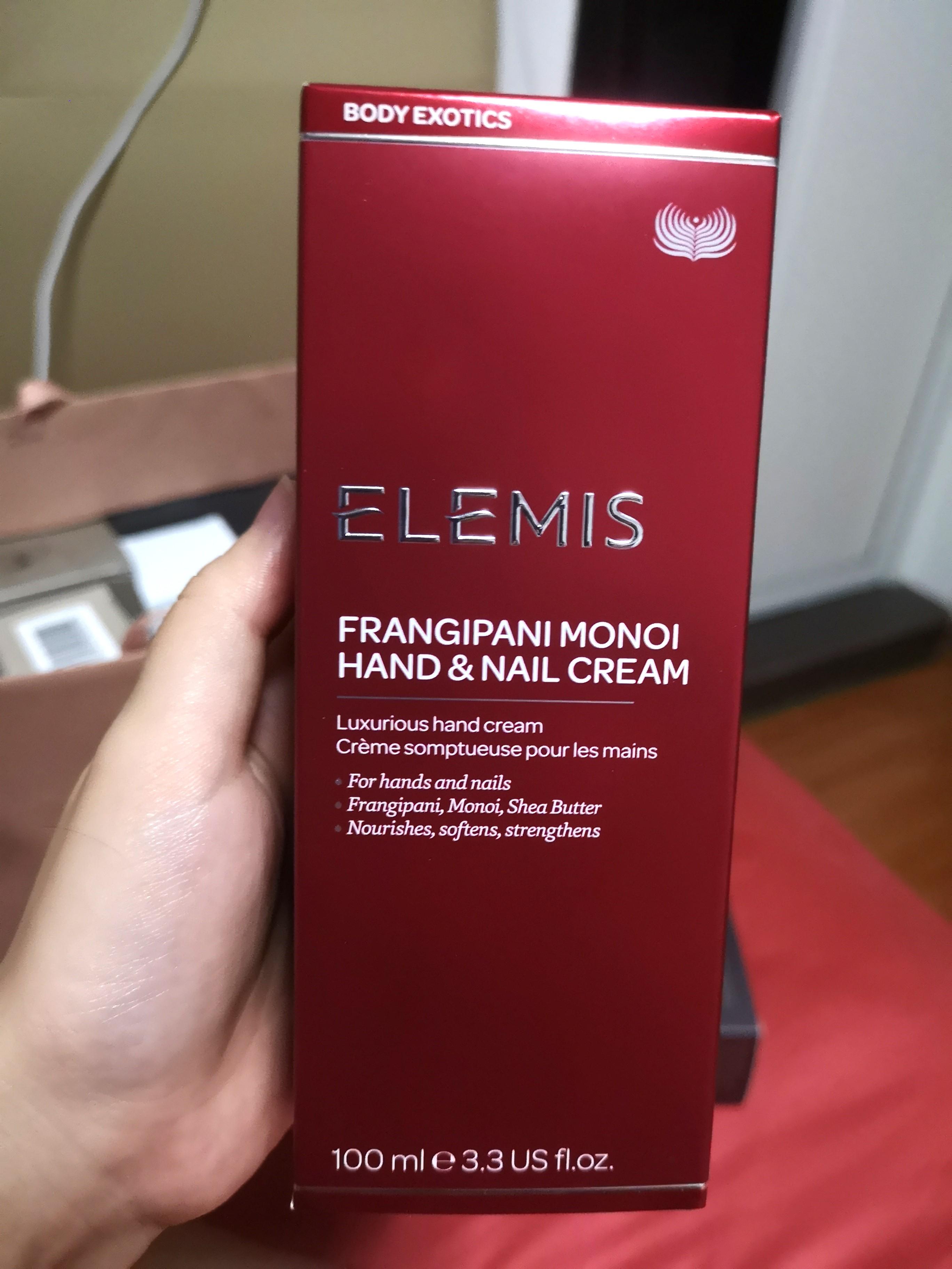 elemis frangipani hand cream