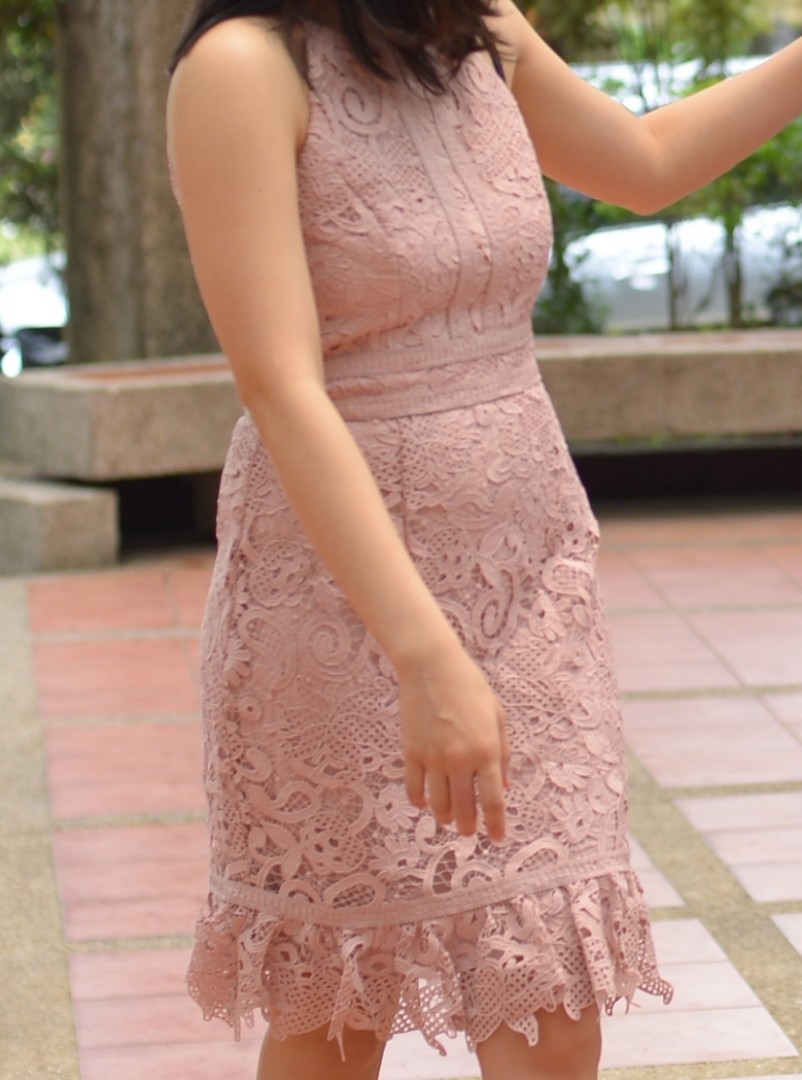 Peach semi hotsell formal dresses