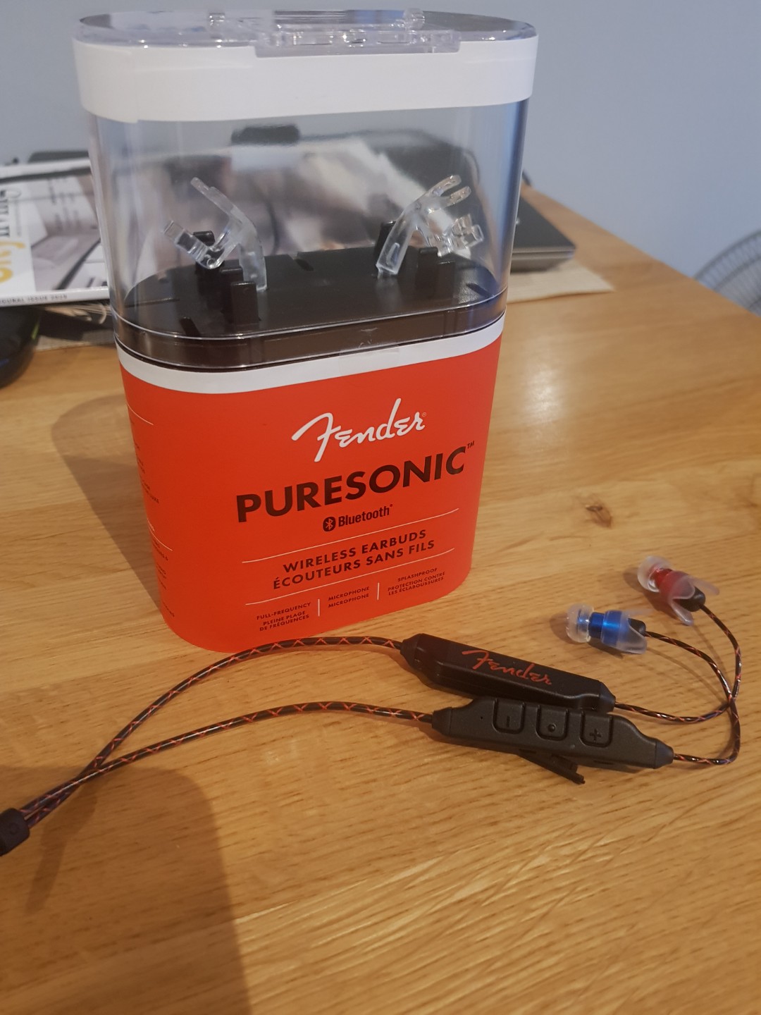 fender puresonic wireless earbuds