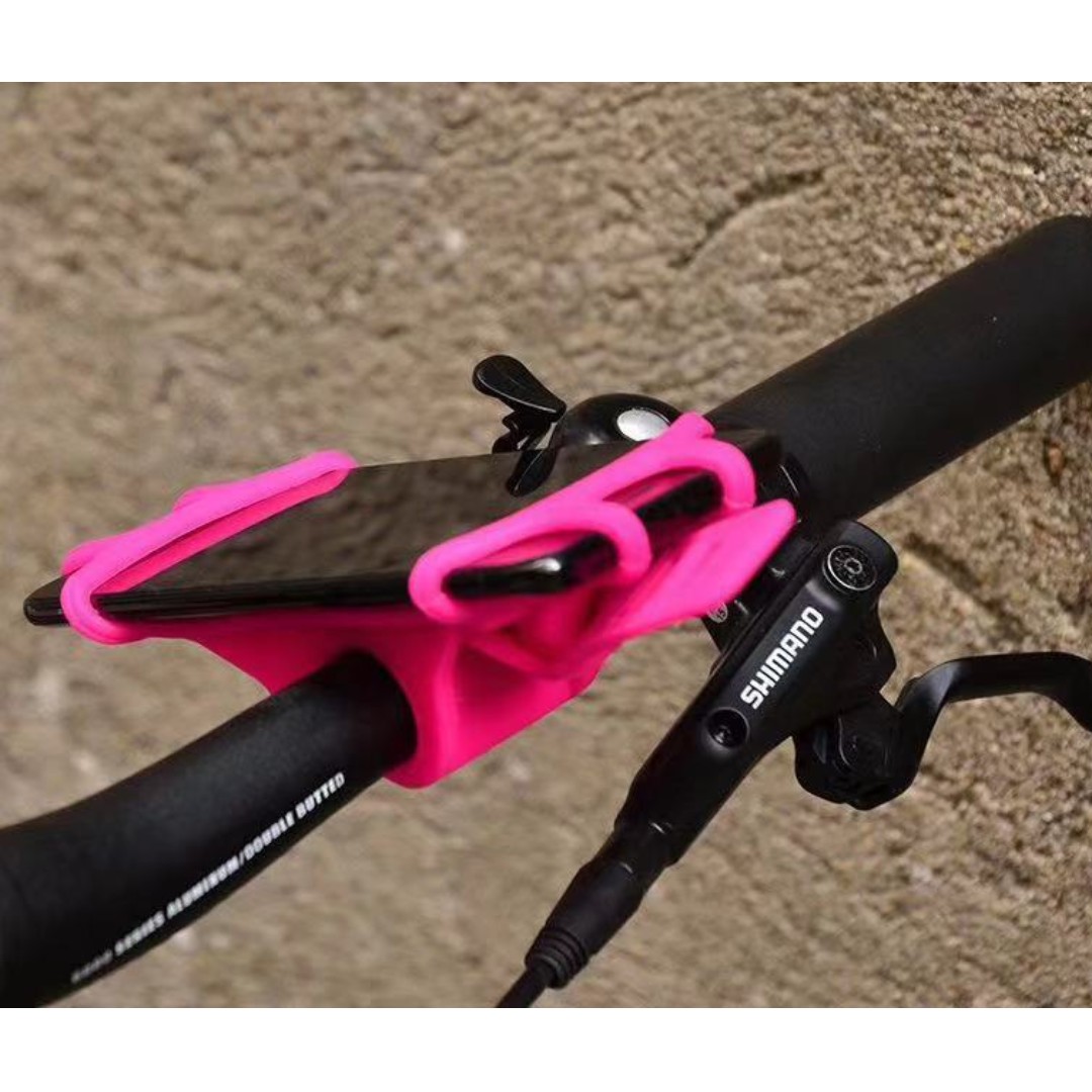 rubber phone holder for bike