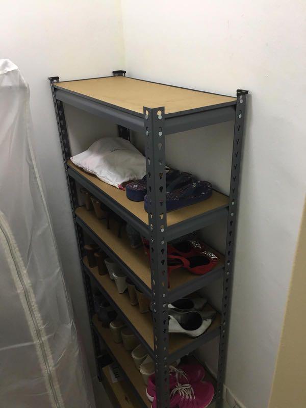 Freestanding metal shelving, Furniture & Home Living, Furniture