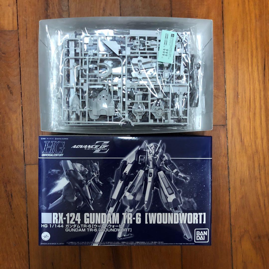 Hg Gundam Tr 6 Woundwort Toys Games Bricks Figurines On Carousell