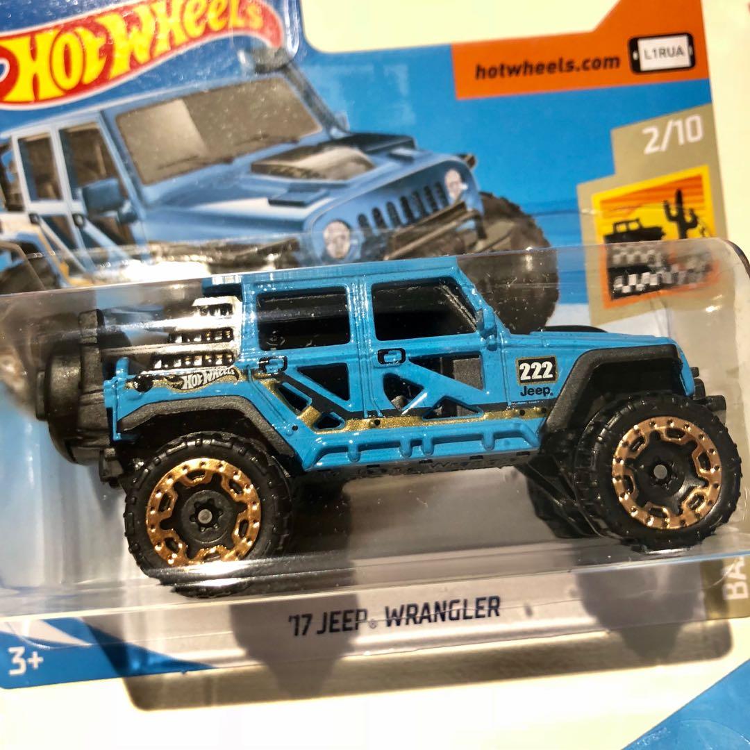 hot wheels jeep wrangler toy