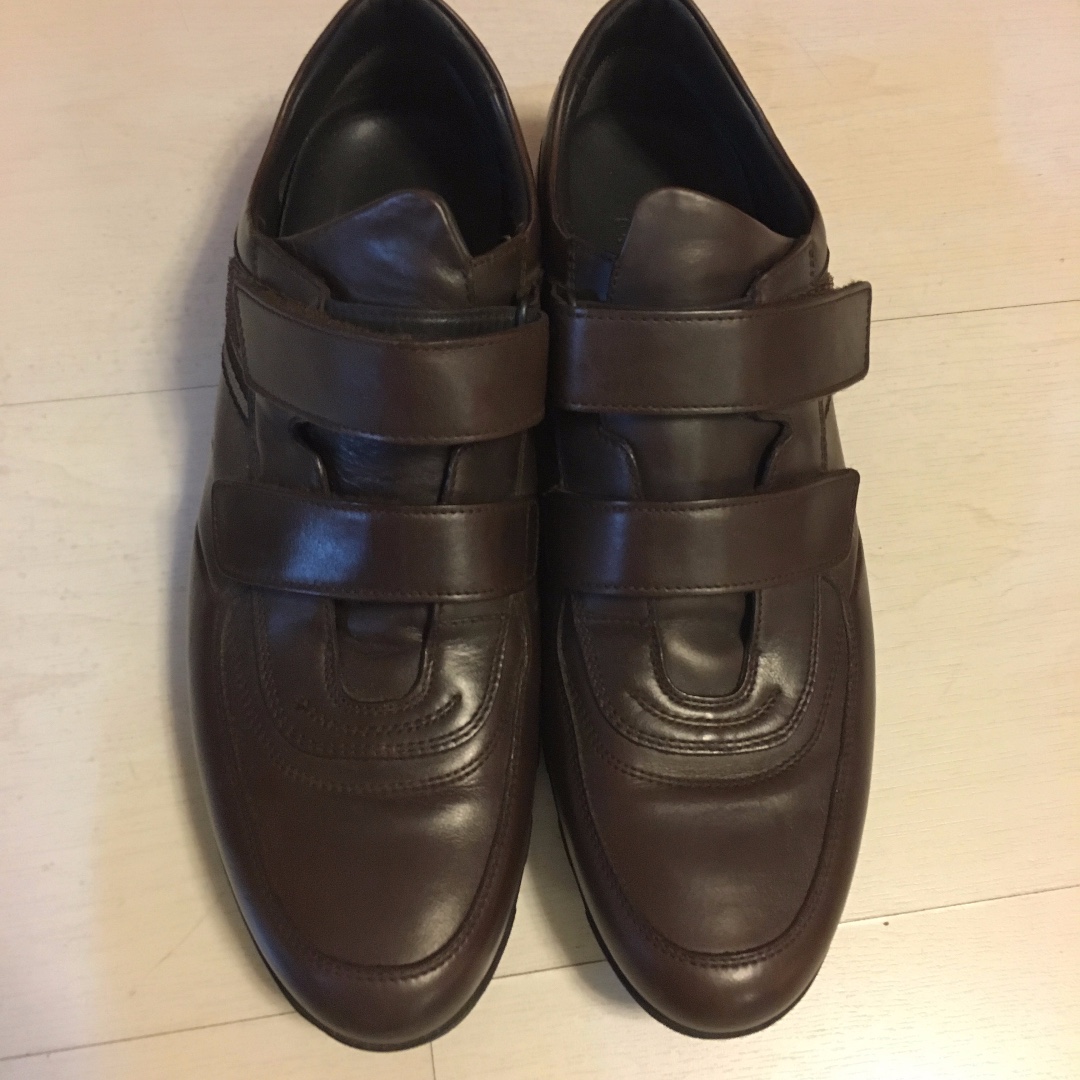 hugo boss velcro shoes