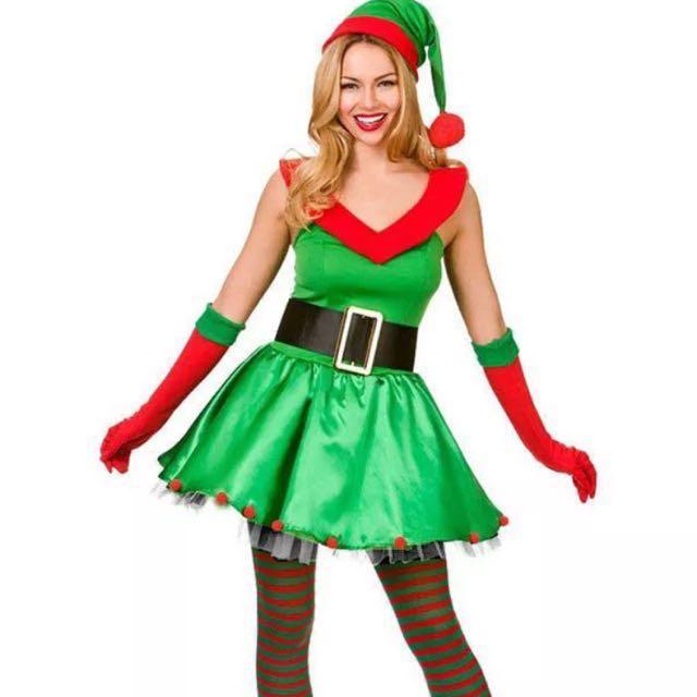 Elf deals christmas dress