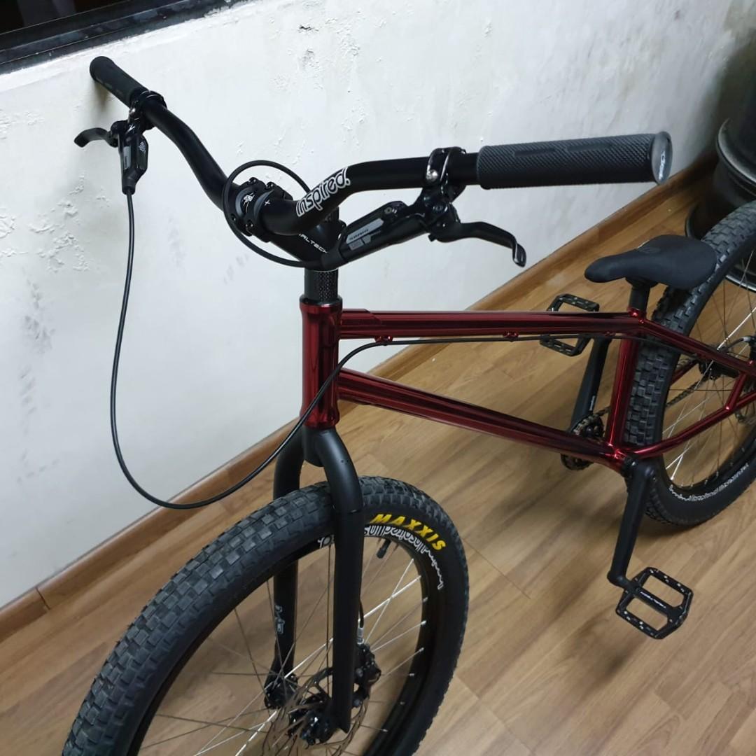 inspired street trial bike