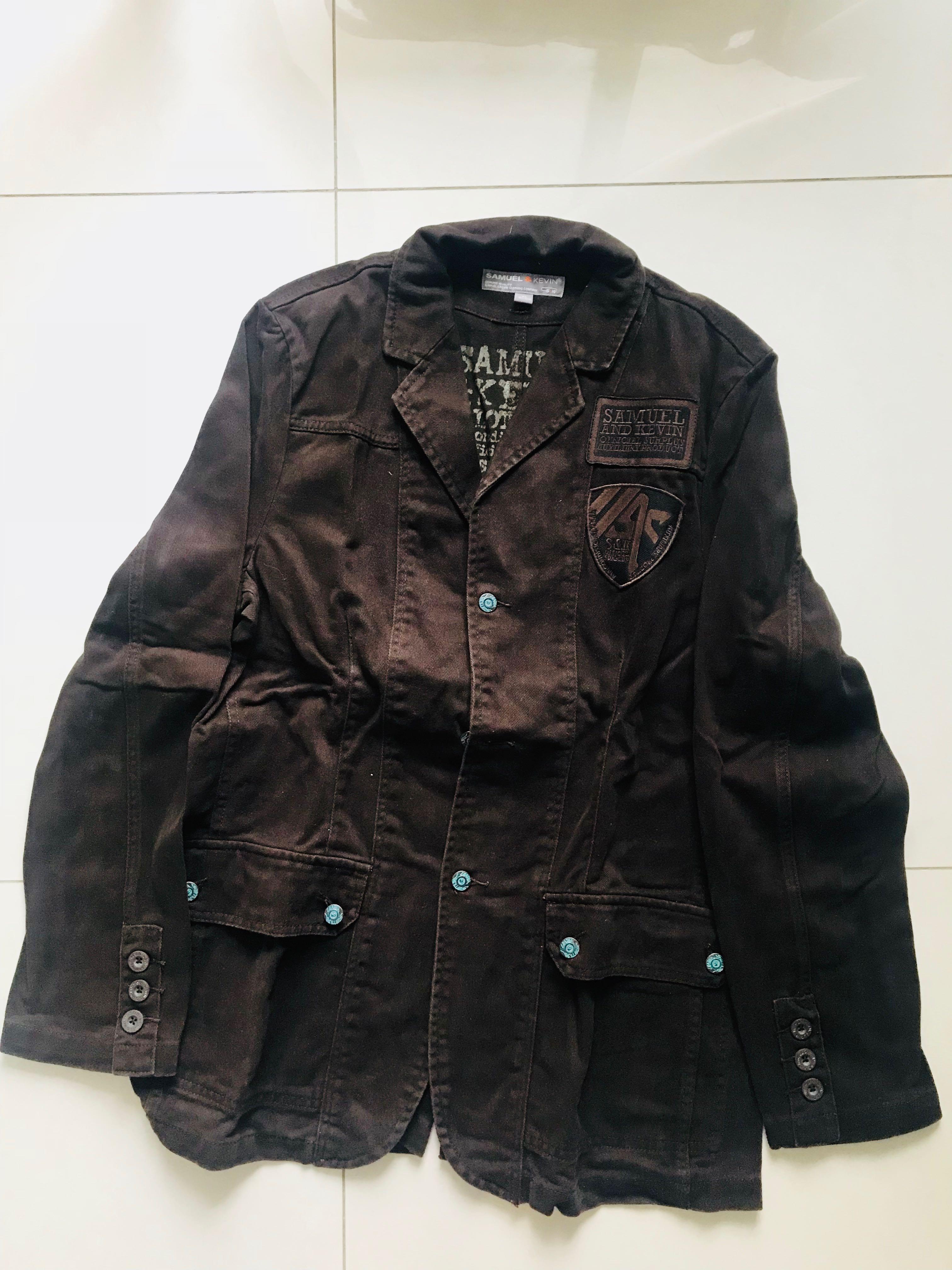 Samuel & kevin jacket outlet