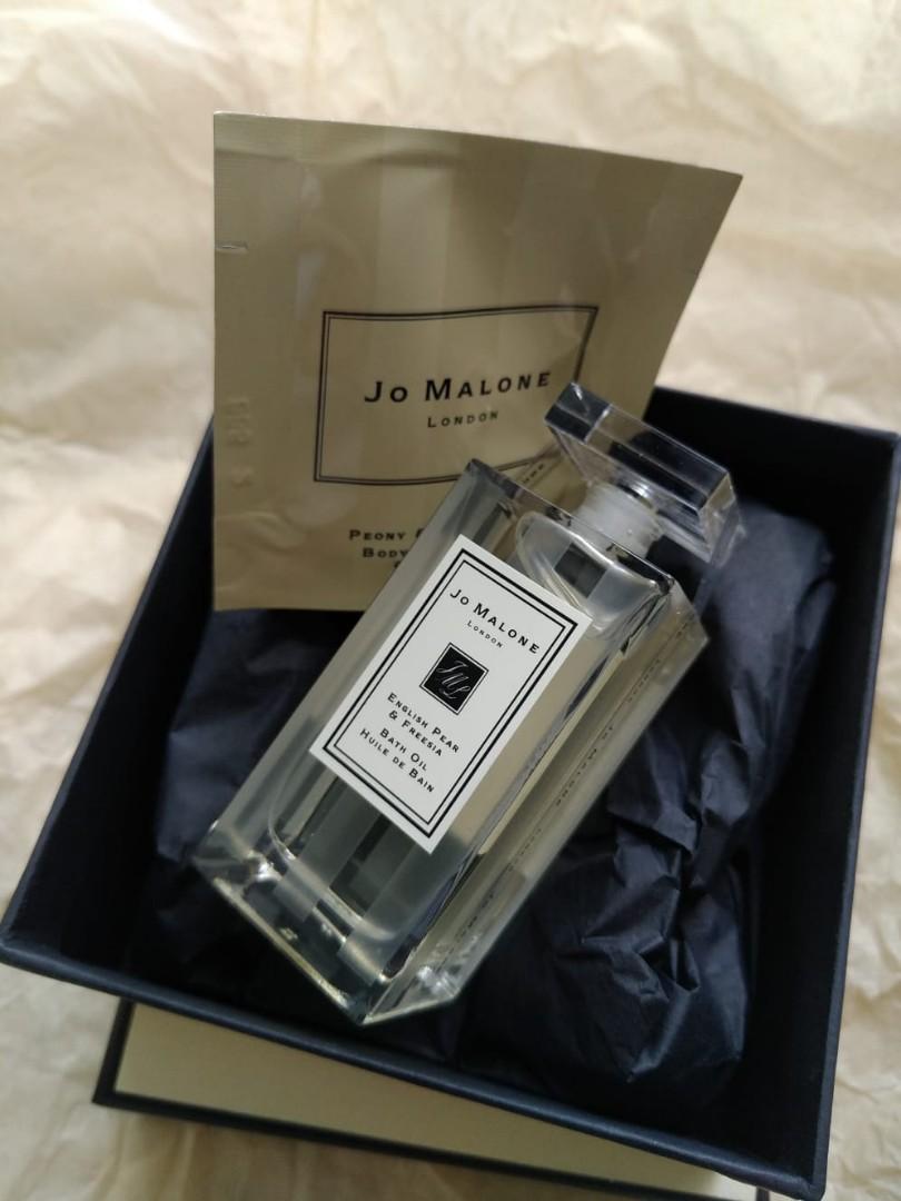 Jo malone english pear and freesia hotsell bath oil