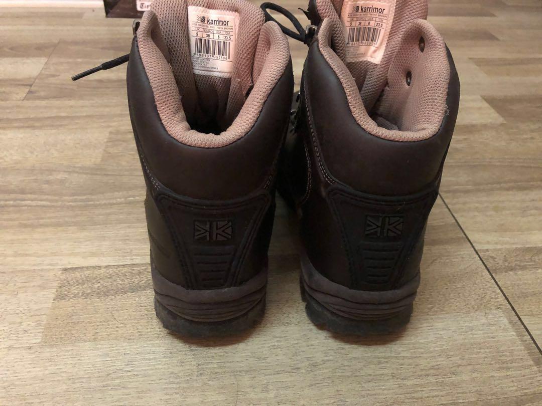 Karrimor skido hiking boots waterproof leather Women s Fashion