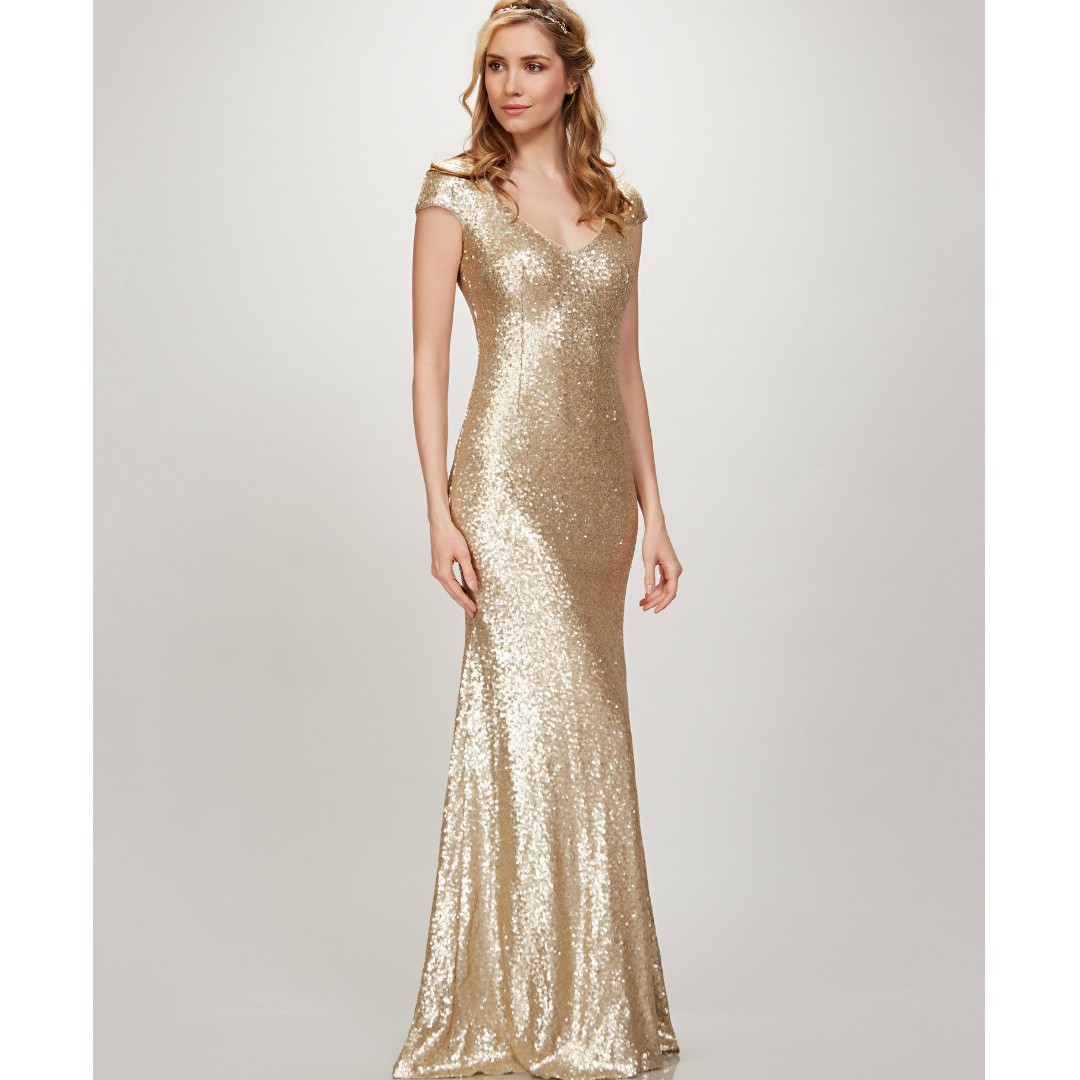 Matte gold gown 2025