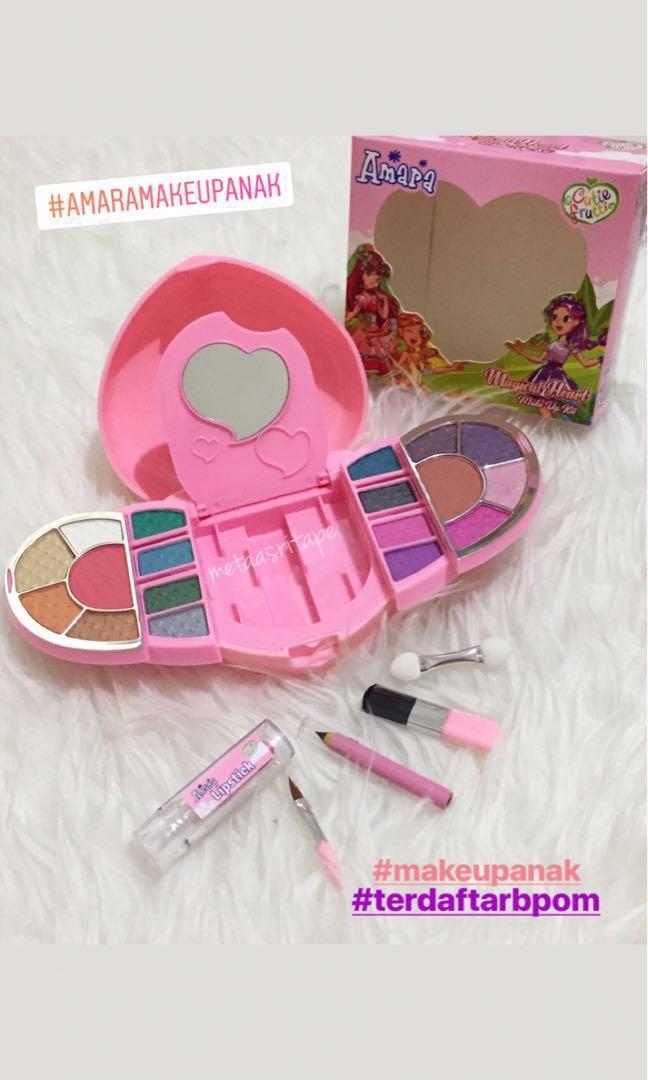 Mainan Make Up Set Anak Amara Mainan Anak Perempuan Toys Collectibles Mainan Di Carousell