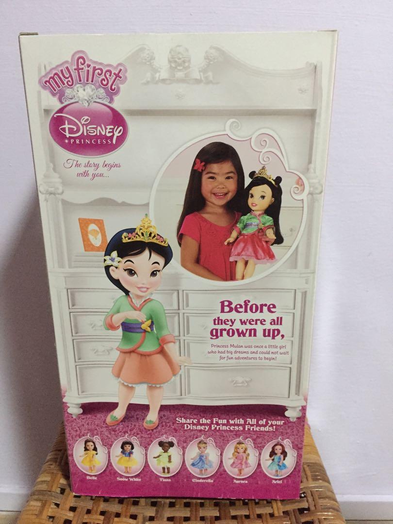 my first disney princess doll mulan