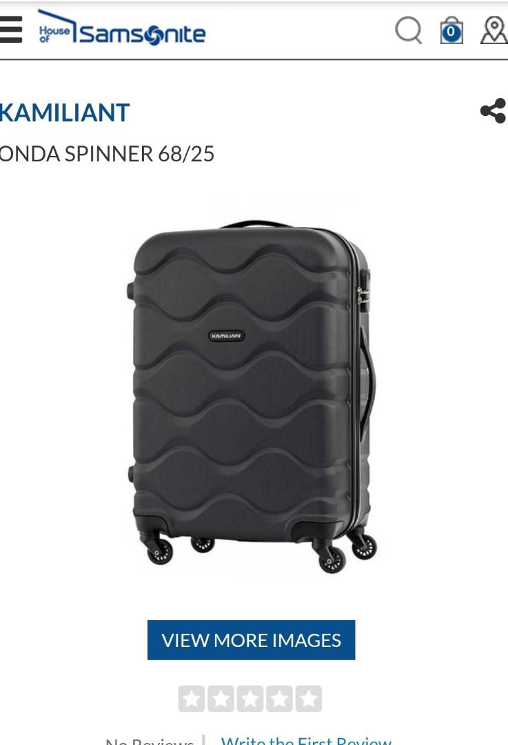 kamiliant luggage samsonite