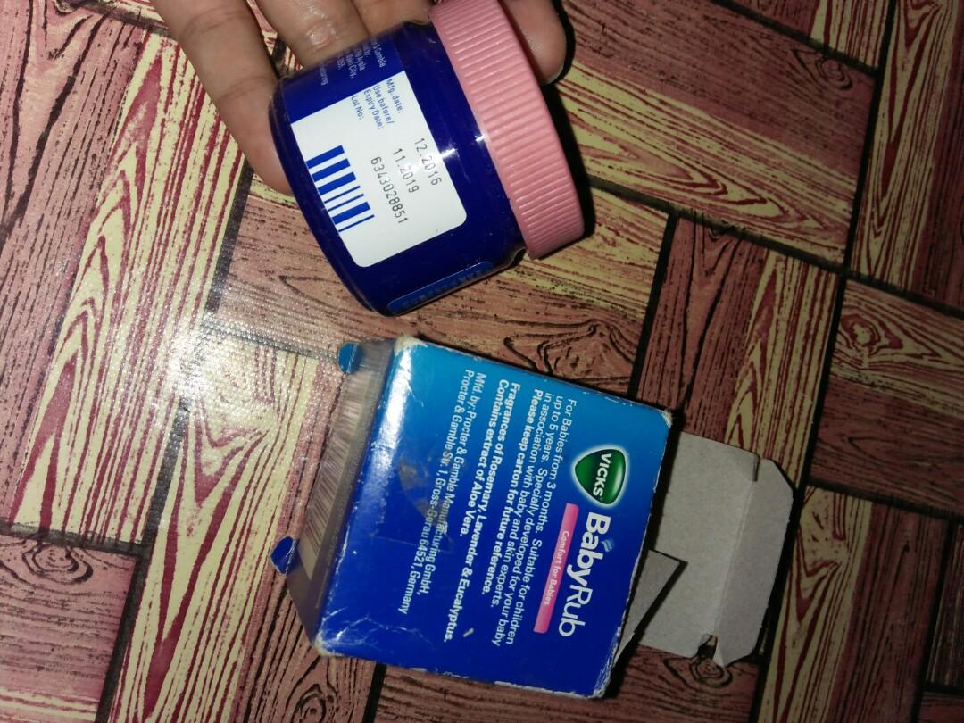 Vicks baby rub expiration date hot sale