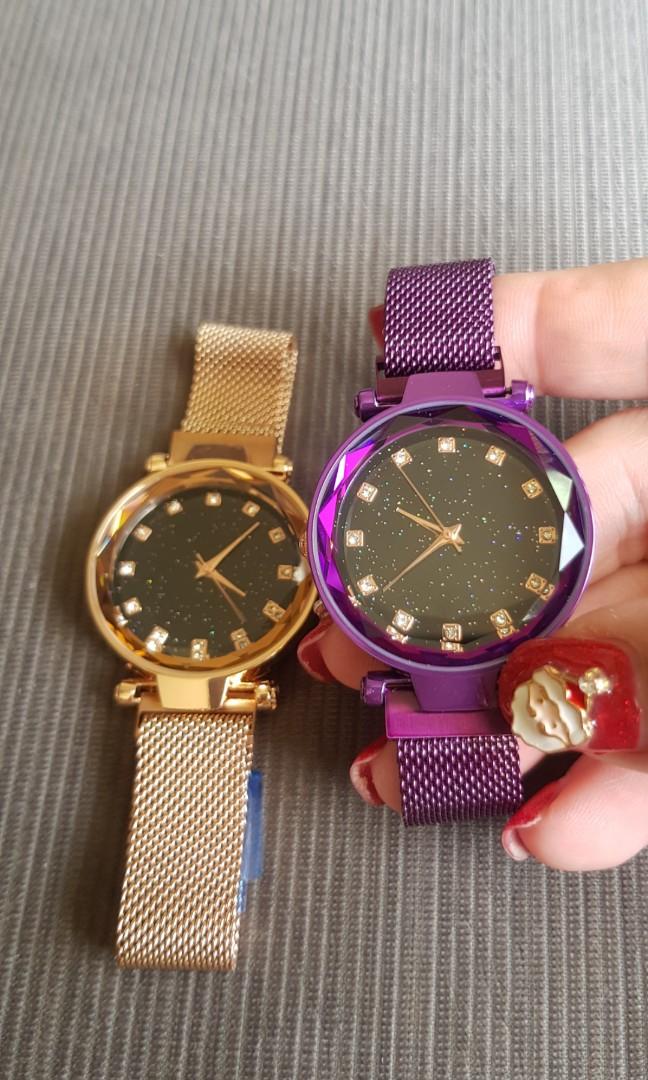 Starry sky waterproof watch magnetic band new arrivals