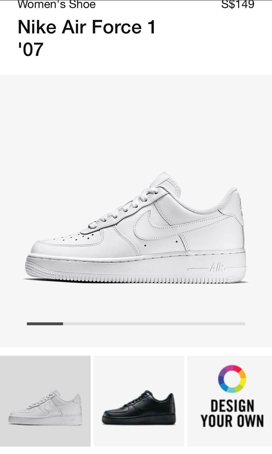nike air force 1 womens singapore