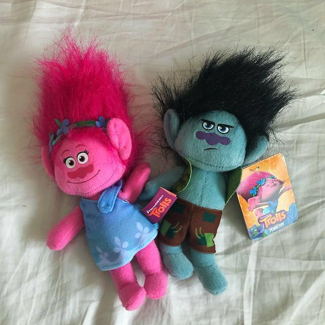 Original DreamWorks Trolls Plushie Softtoy, Hobbies & Toys, Toys ...