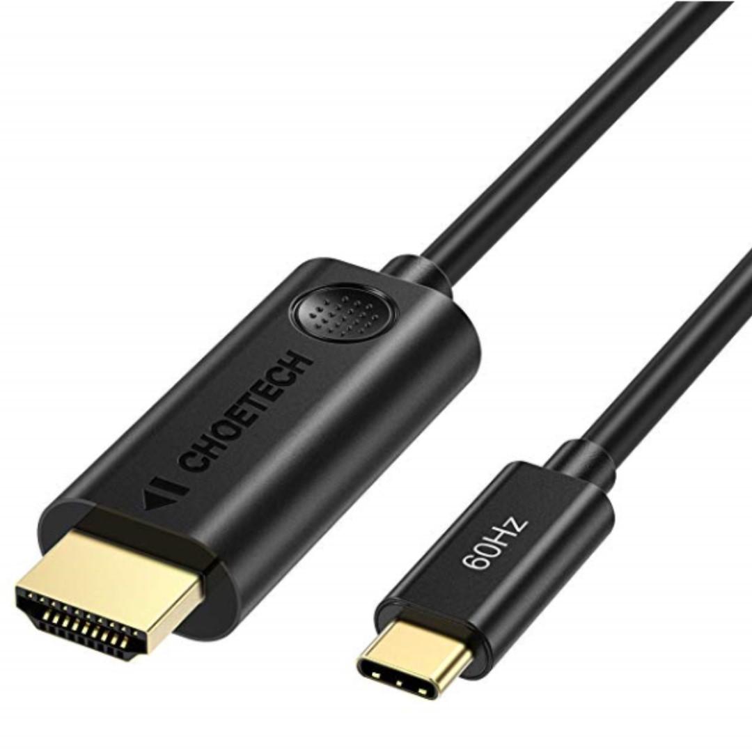 P11 CHOETECH USB C to HDMI Cable (4K@60Hz), USB Type C to HDMI Cable