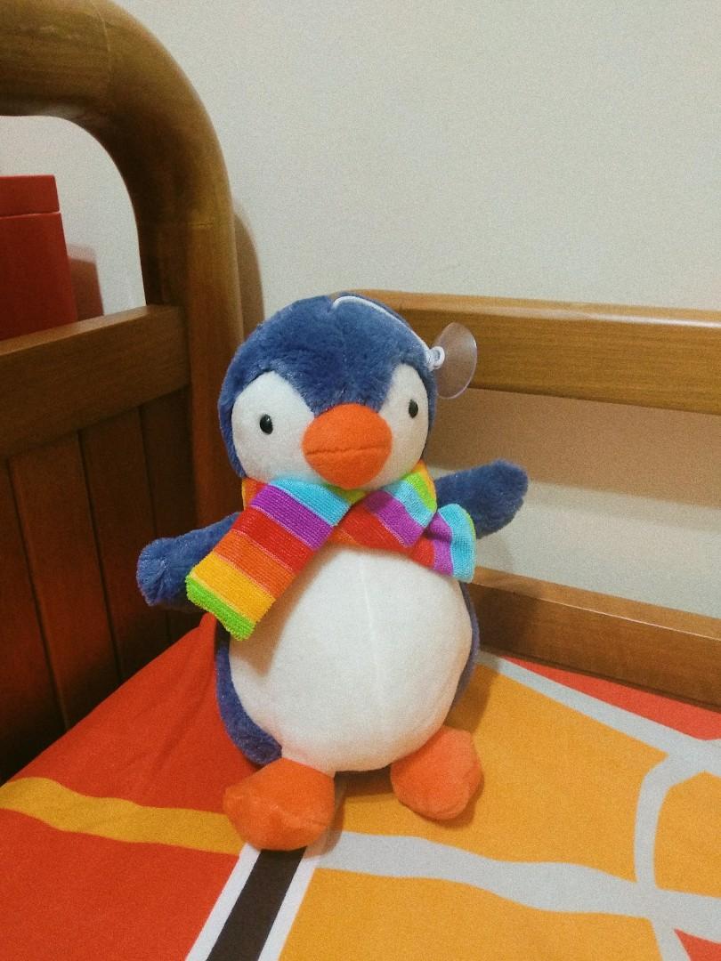 rainbow penguin stuffed animal