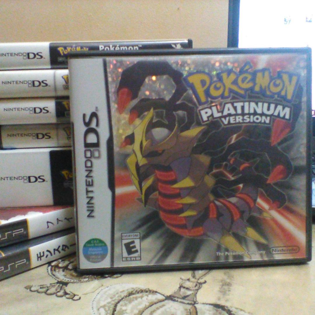 pokemon platinum case only