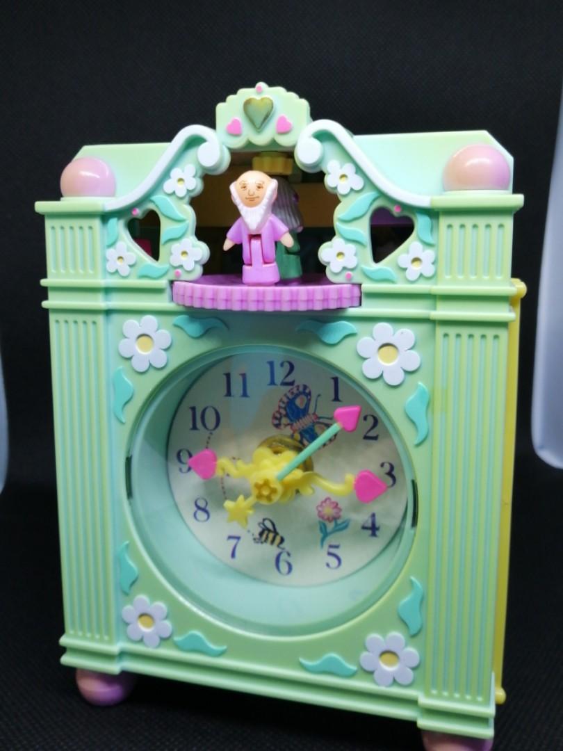 polly pocket clock 1991