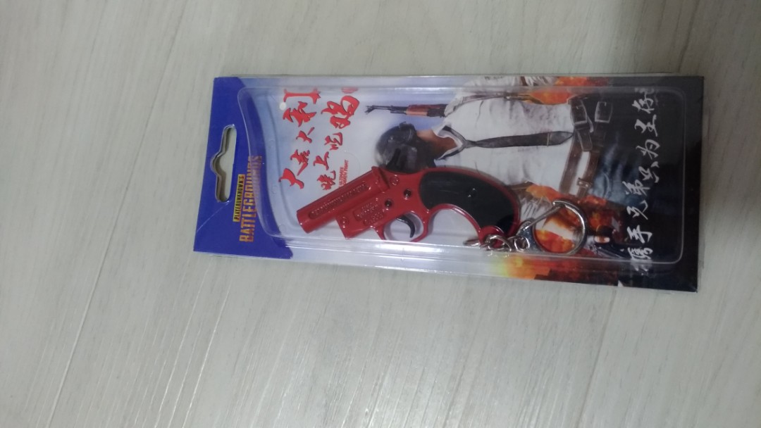 PUBG Flare Gun Keychain