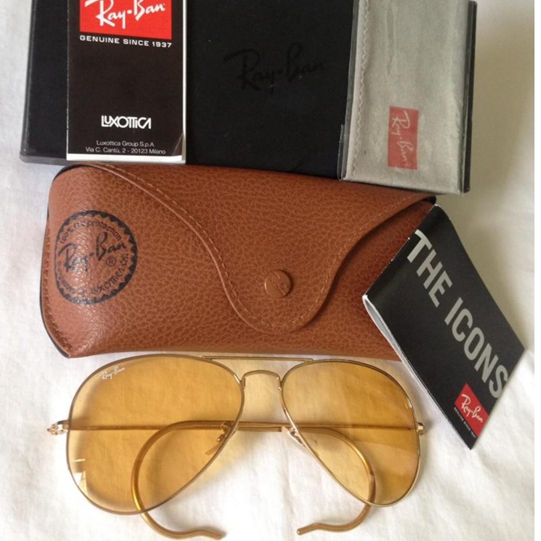 ray ban ambermatic polarized