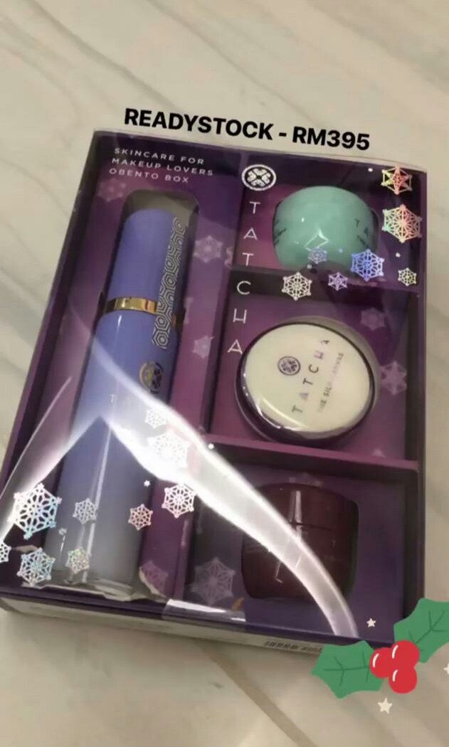 Readystock Tatcha Skincare For Makeup Lovers Obento Box Produk