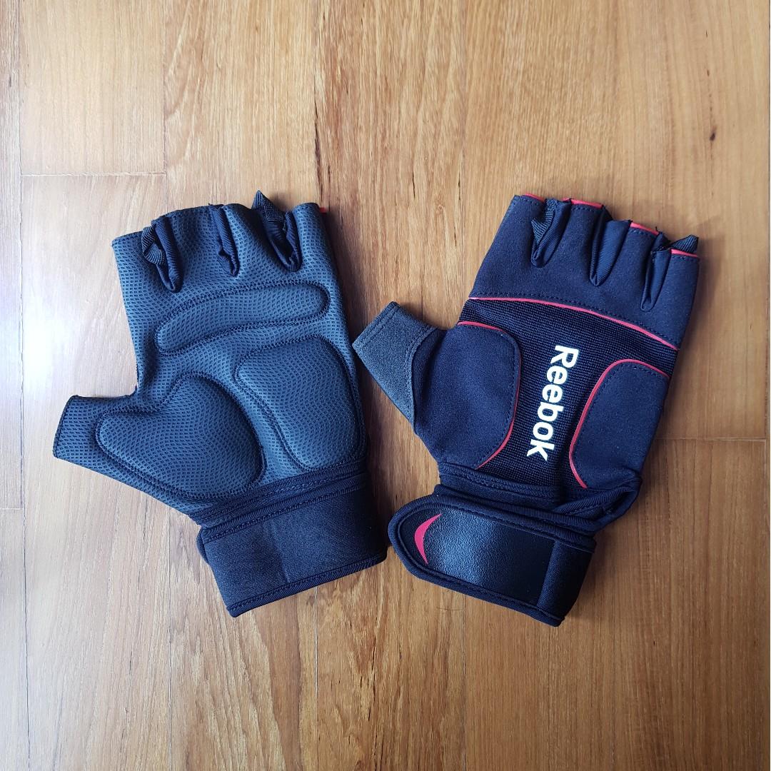 Reebok weight discount lifting gloves