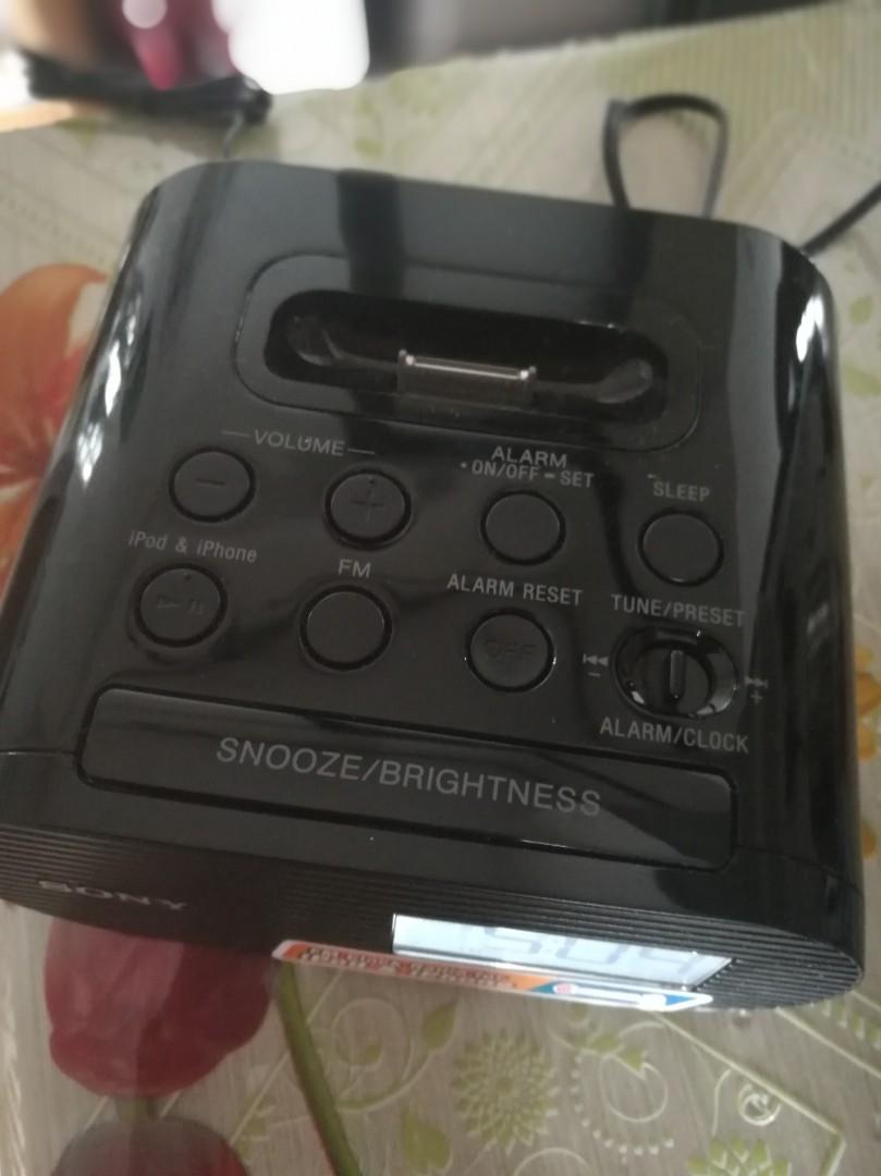 Sony ICFC05iP Clock Radio, Audio, Portable Music Players on Carousell