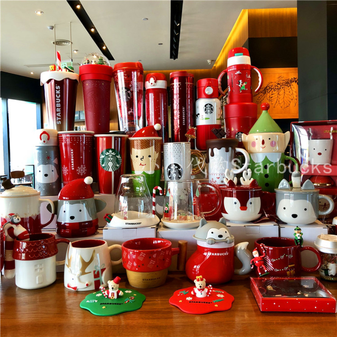 Starbucks China  Xmas Christmas 2019 Phase 1 Thermos 