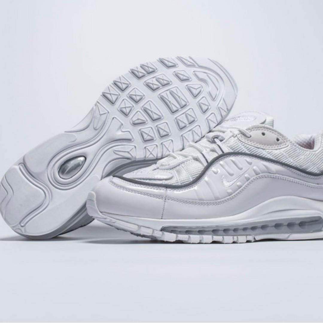 Supreme X Nike Air Max 98 Women S Fashion Shoes On Carousell