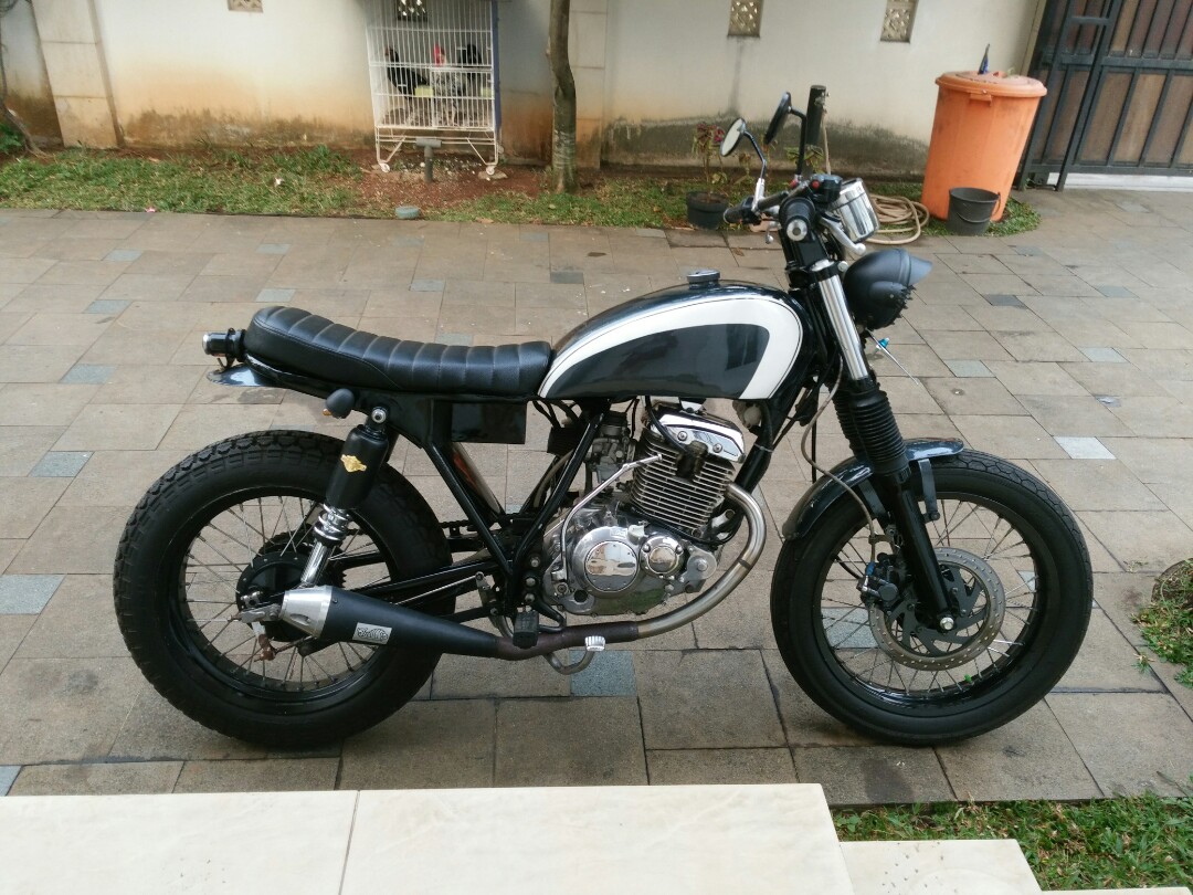 Suzuki thunder 125cc custom japstyle scrambler caferacer 