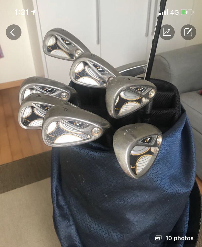 taylormade r7 irons for sale