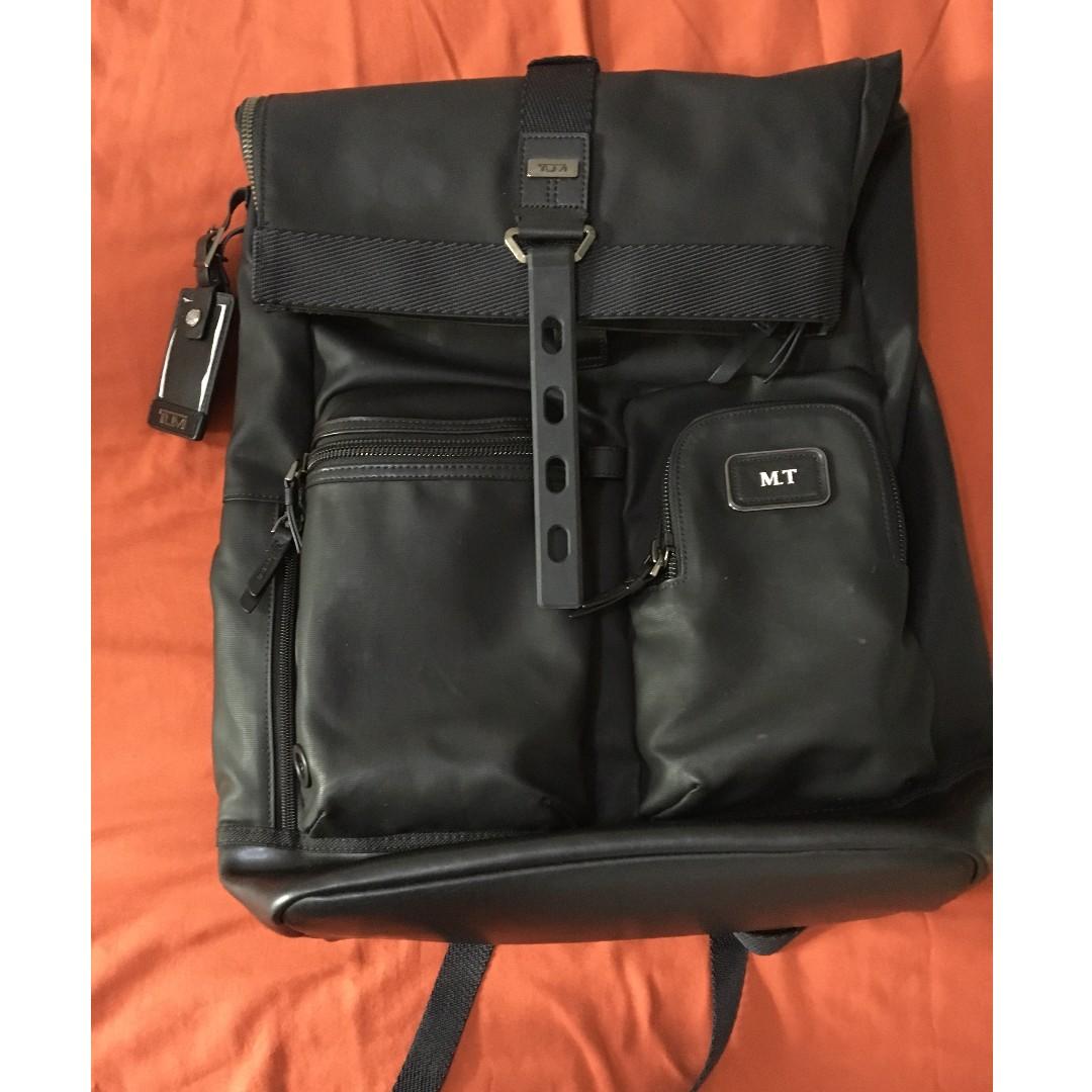 tumi luke roll top backpack