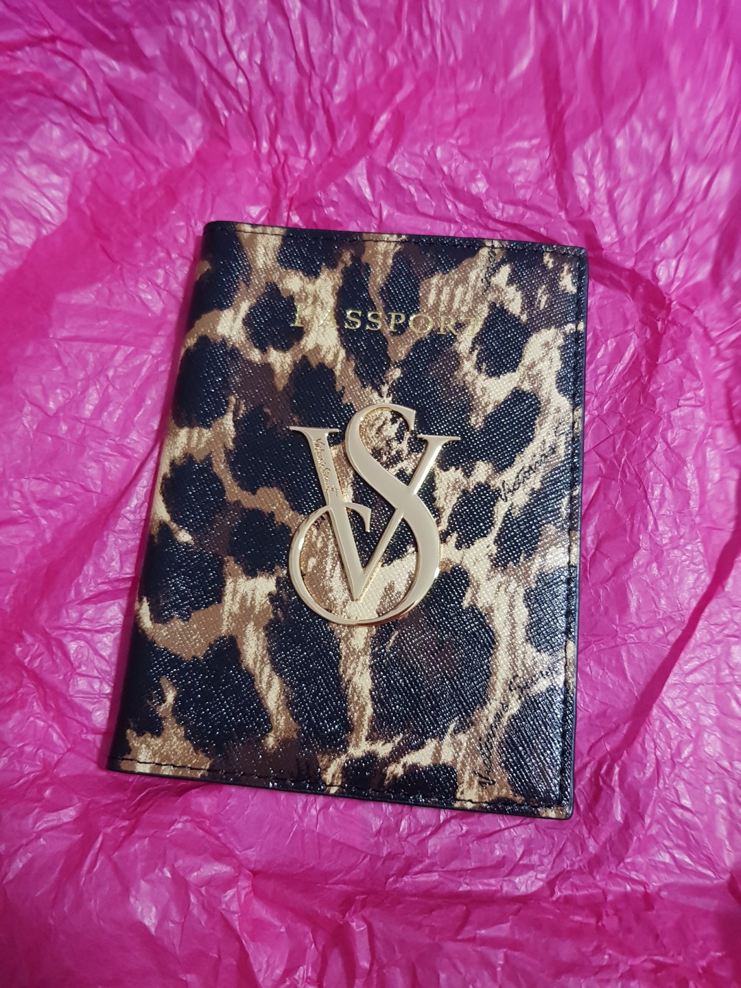 Victoria's Secret Leopard Logo Passport Case: Buy Victoria's