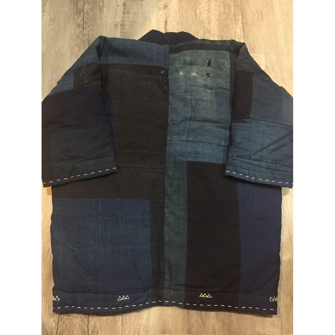 VISVIM ICT SANJURO KIMONO DOWN KOFU 羽絨外套 和服 古布 SZ:1