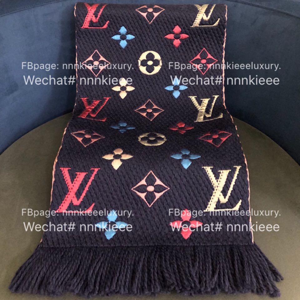 louis vuitton rainbow scarf