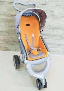 Combi Stroller (Orange)