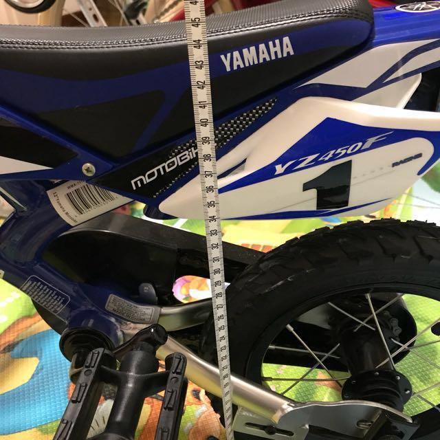 12 yamaha moto child's bike