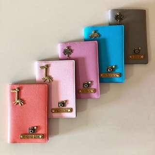 Passport Cover Travel Organizer Card Customised Holiday Wallet Office Personalised School Gift