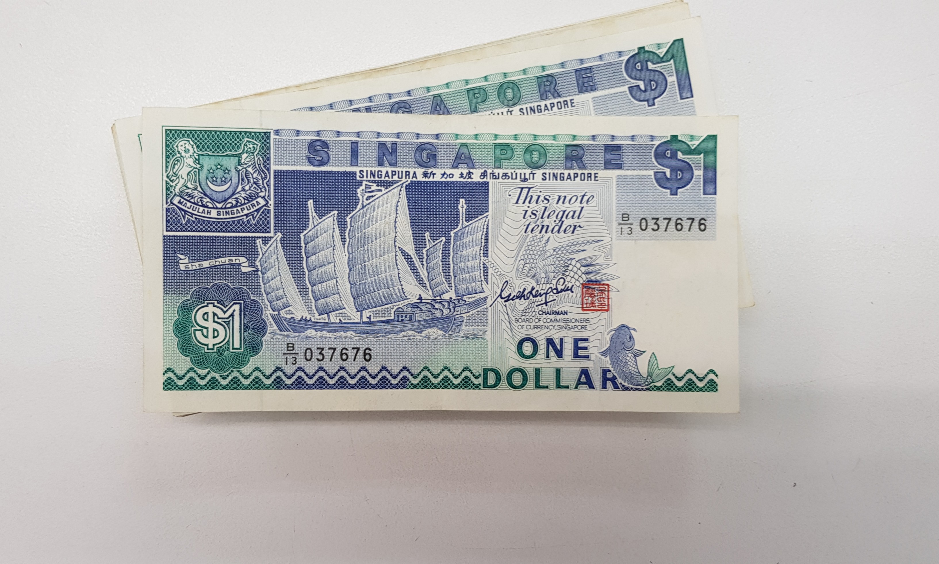  1 Dollar Old Singapore Notes Hobbies Toys Memorabilia 