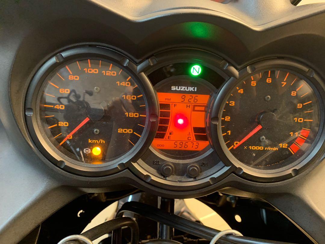 2009 suzuki dl650 abs(黑手重机)