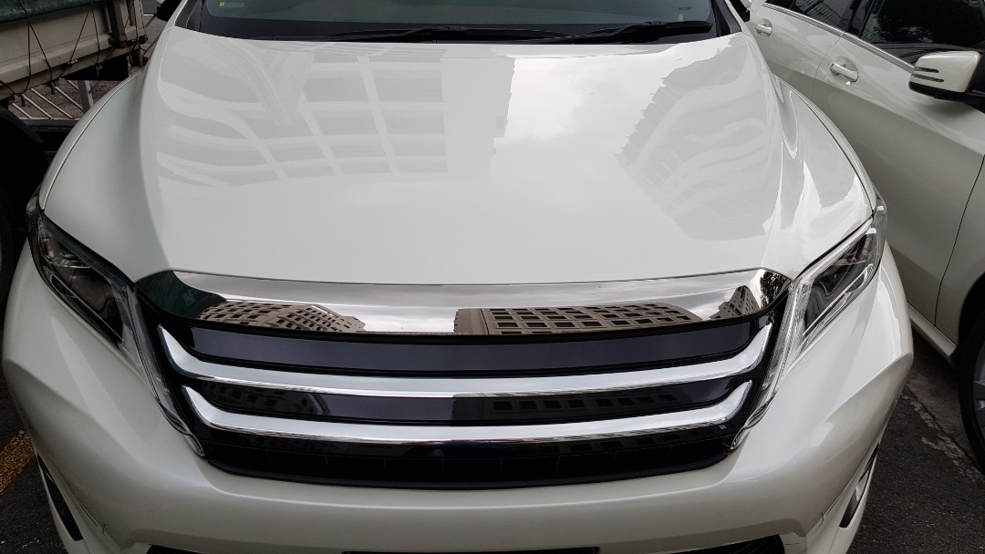 2016 toyota harrier front grille car accessories accessories on carousell
